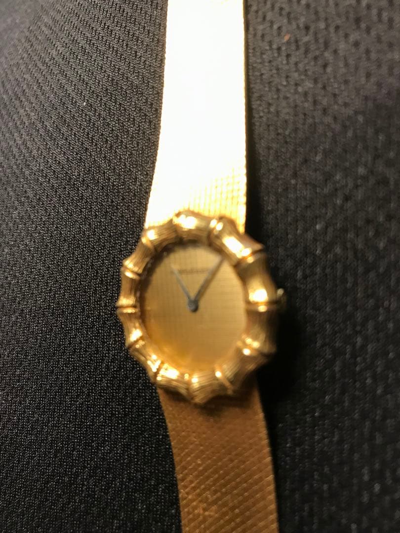 ジャガールクルト　ゴールドドレスウォッチ　レディース腕時計