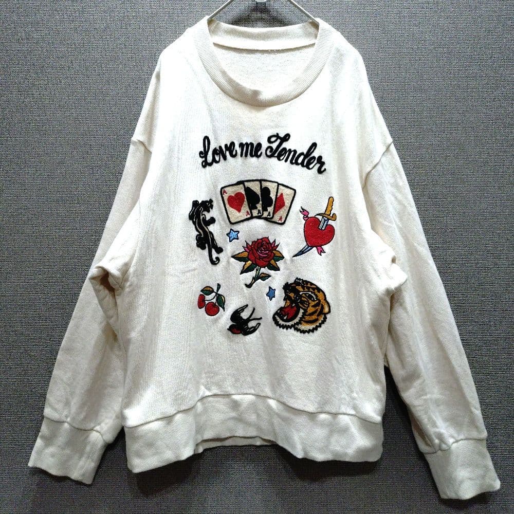 【KEITA MARUYAMA】Love Me Tender Sweatトップス