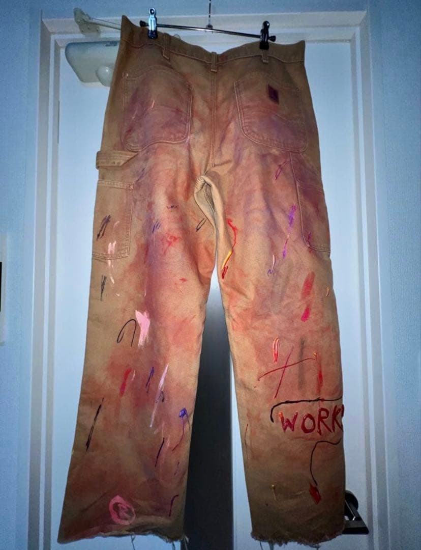 激レア　dinoworks ワークパンツ carhartt