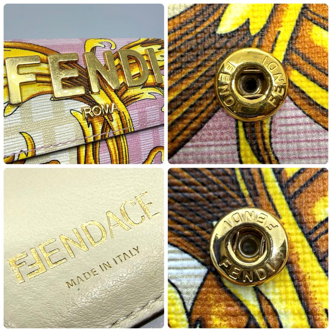 ✨️希少✨️ フェンダーチェ コンパクト 財布 FENDI VERSACE ズッカ