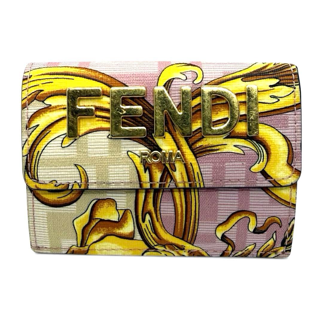 ✨️希少✨️ フェンダーチェ コンパクト 財布 FENDI VERSACE ズッカ