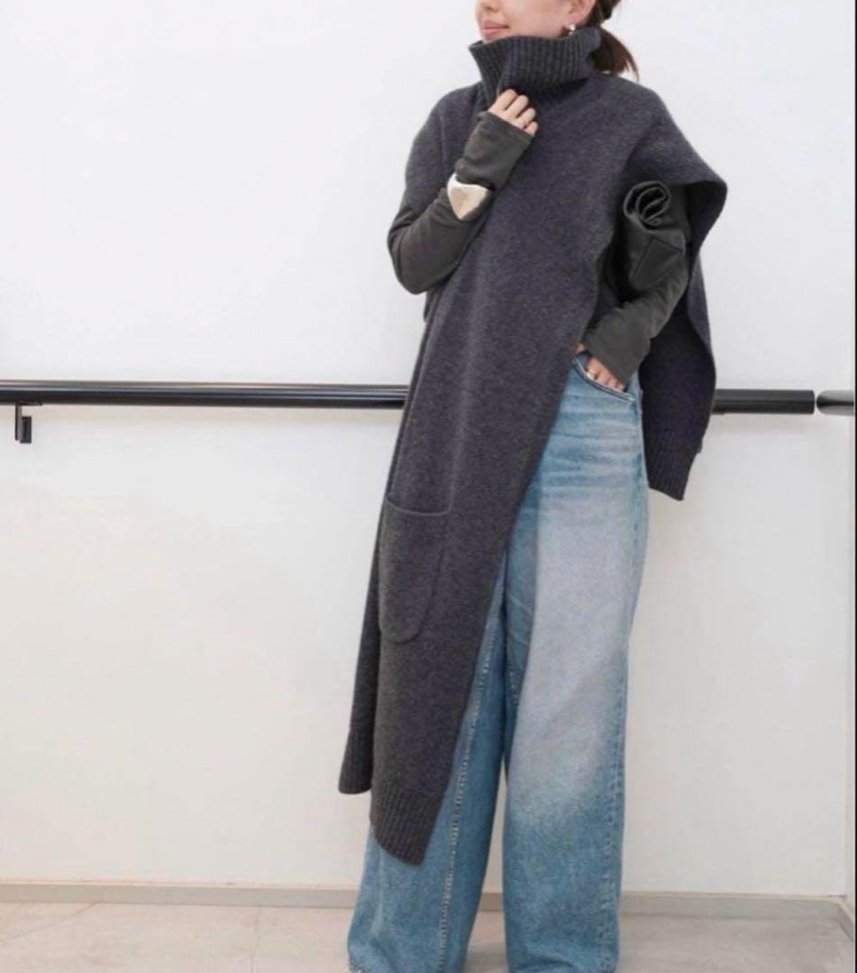 Deuxieme Classe ドゥーズィエムクラス SANDBEIGEポンチョ