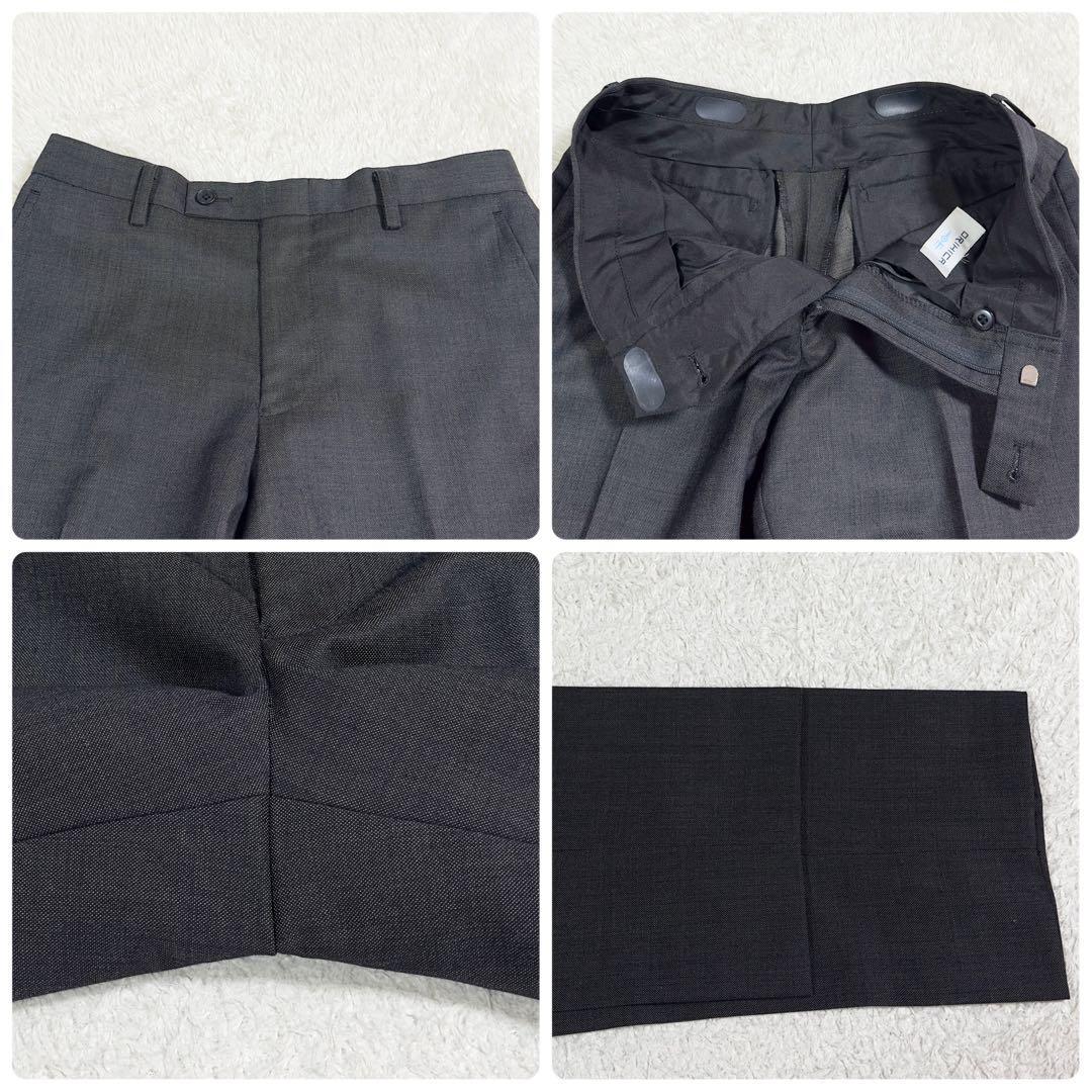 極美品✨オリヒカ スーツ スリーピース セットアップ スマート10マンス グレー