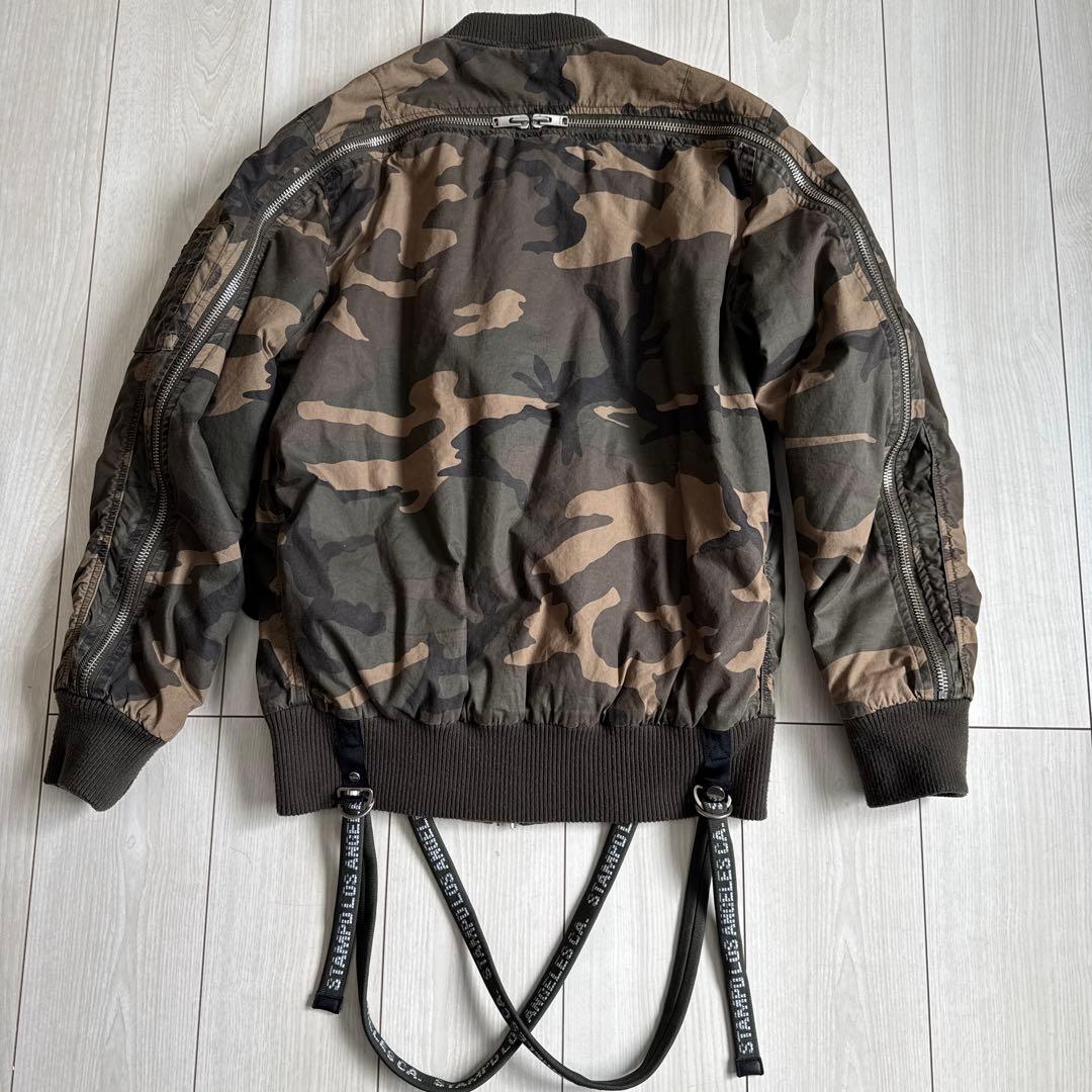 STAMPD スタンプド　MA1 フライトジャケット　迷彩