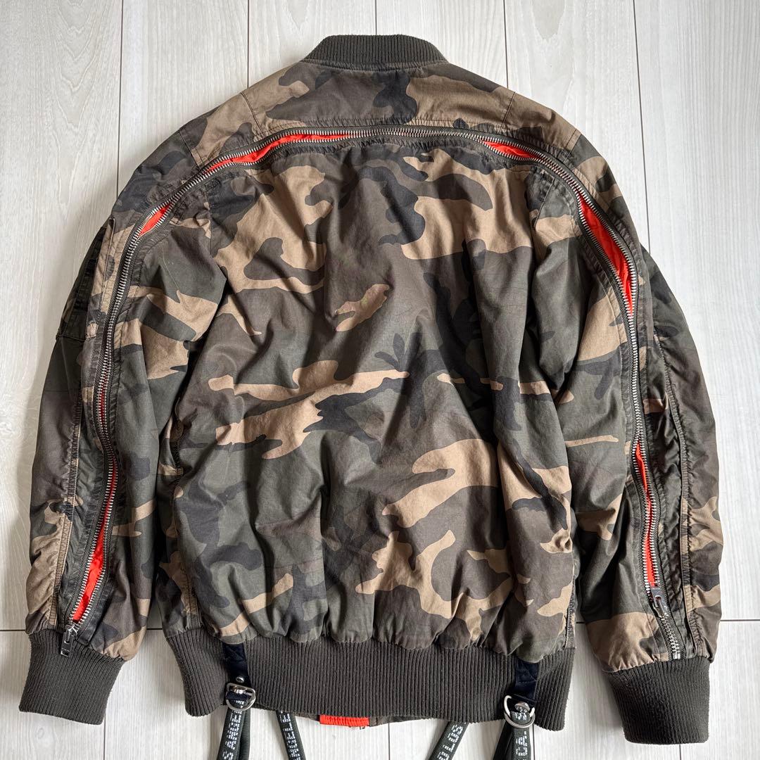 STAMPD スタンプド　MA1 フライトジャケット　迷彩