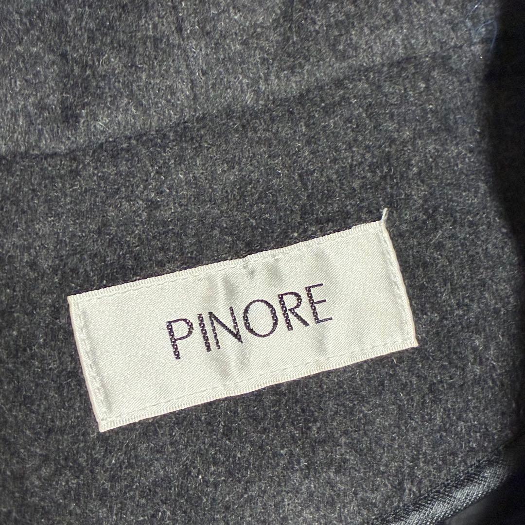PINORE 美品 22AW 現行 高年式 ダウン ウール コート ピノーレ