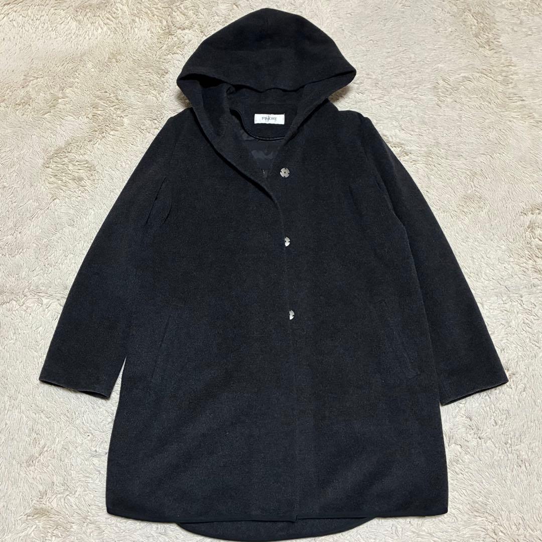 PINORE 美品 22AW 現行 高年式 ダウン ウール コート ピノーレ