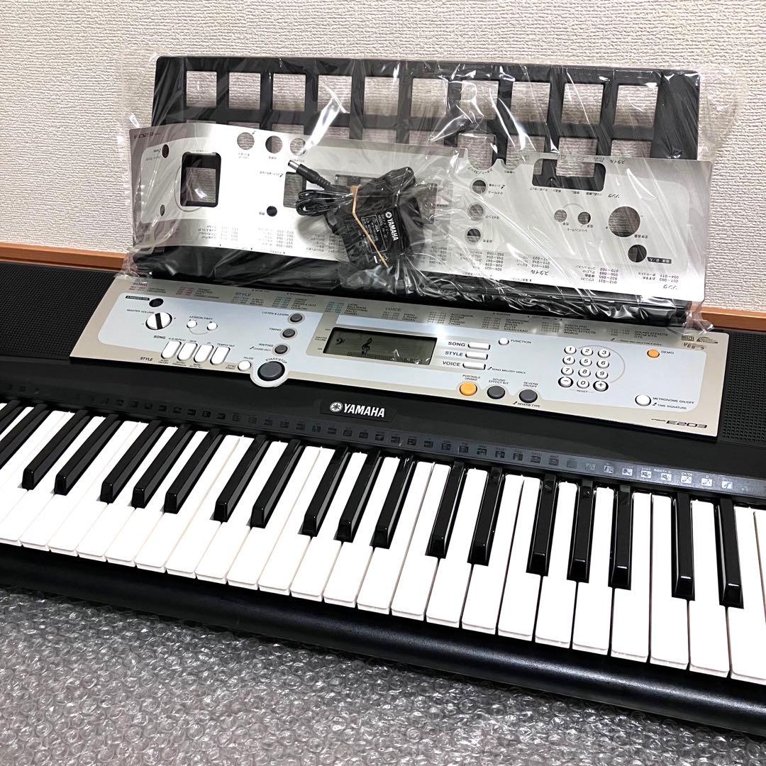 YAMAHA ヤマハ　電子ピアノ　電子キーボード　PSR-E203 ✨美品♪✨