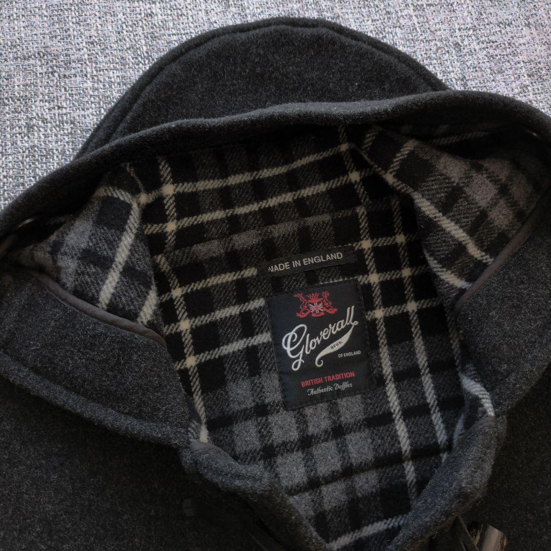 グローバーオール　近年モデル　モリス　ダッフルコート　ホーントグル　レザーループ