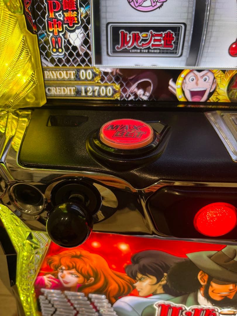 まる。 パチスロ実機 ルパン三世 大航海者の秘宝 オートスマスロユニット付