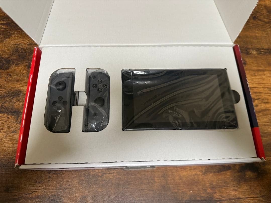 Nintendo Switch 本体 グレー （液晶割れ）