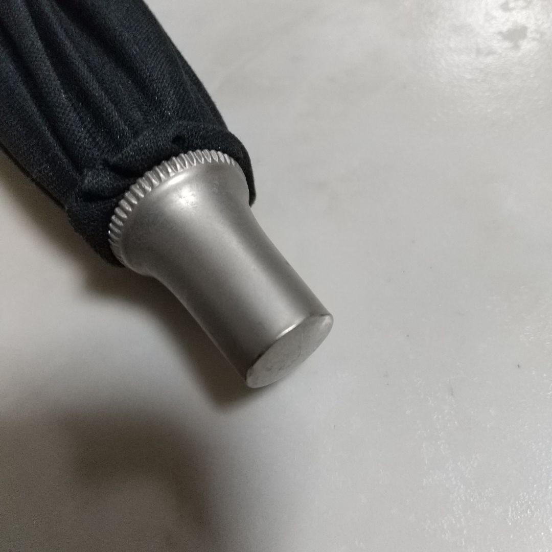 美品 BURBERRY 晴雨兼用 騎士 黒無地 ドット ノバチェック 傘