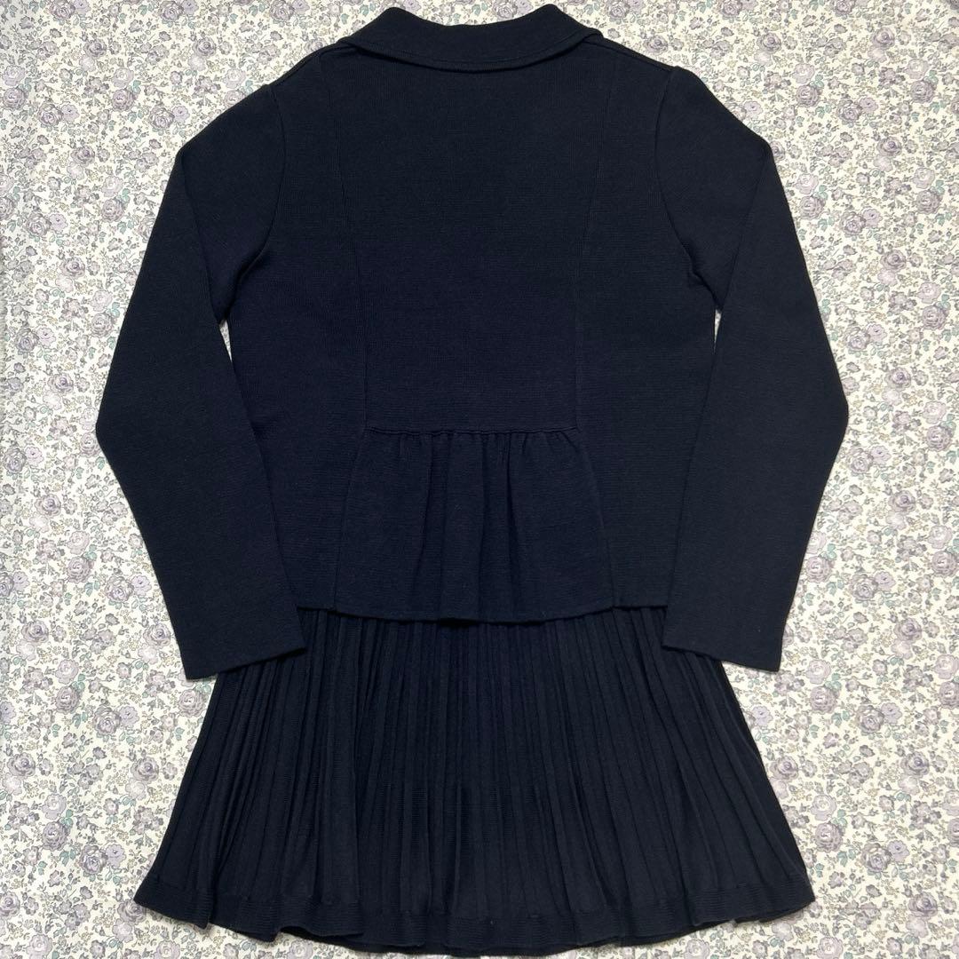 ファミリア familiar ニット ジャケット&スカート 150 受験 卒業式