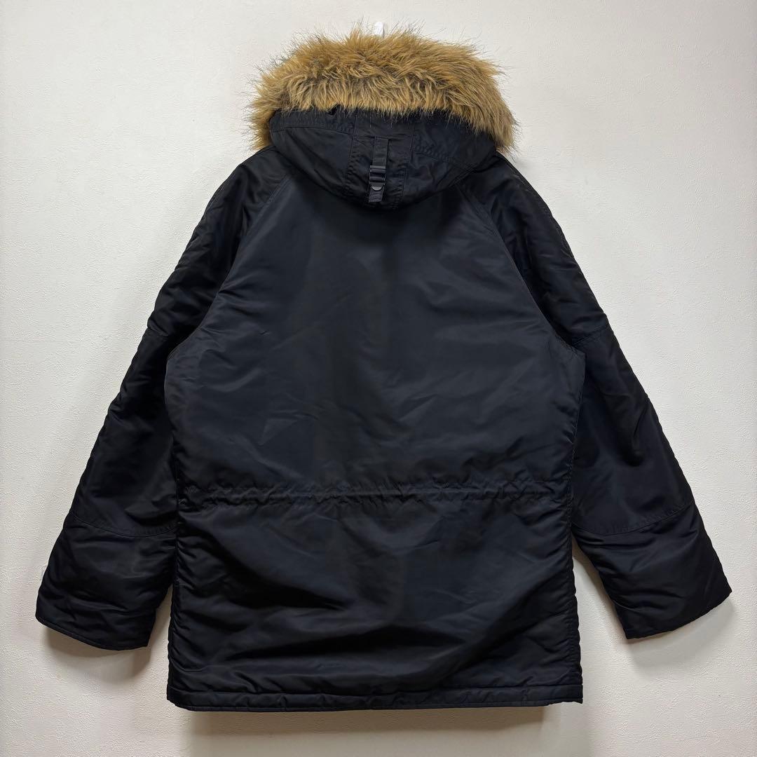 アルファ n3b フライト ジャケット ブルゾン アウター コート ブラック