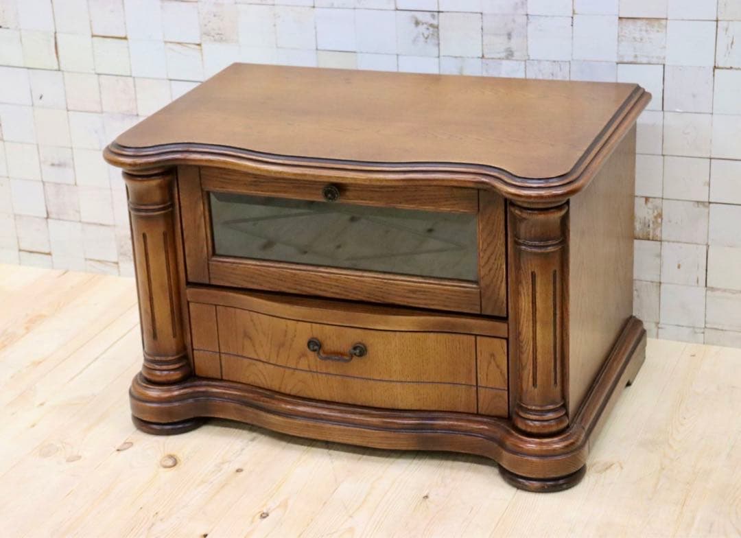 GMFT190○オーク材 TVボード AVボード ローボード リビング収納 ア