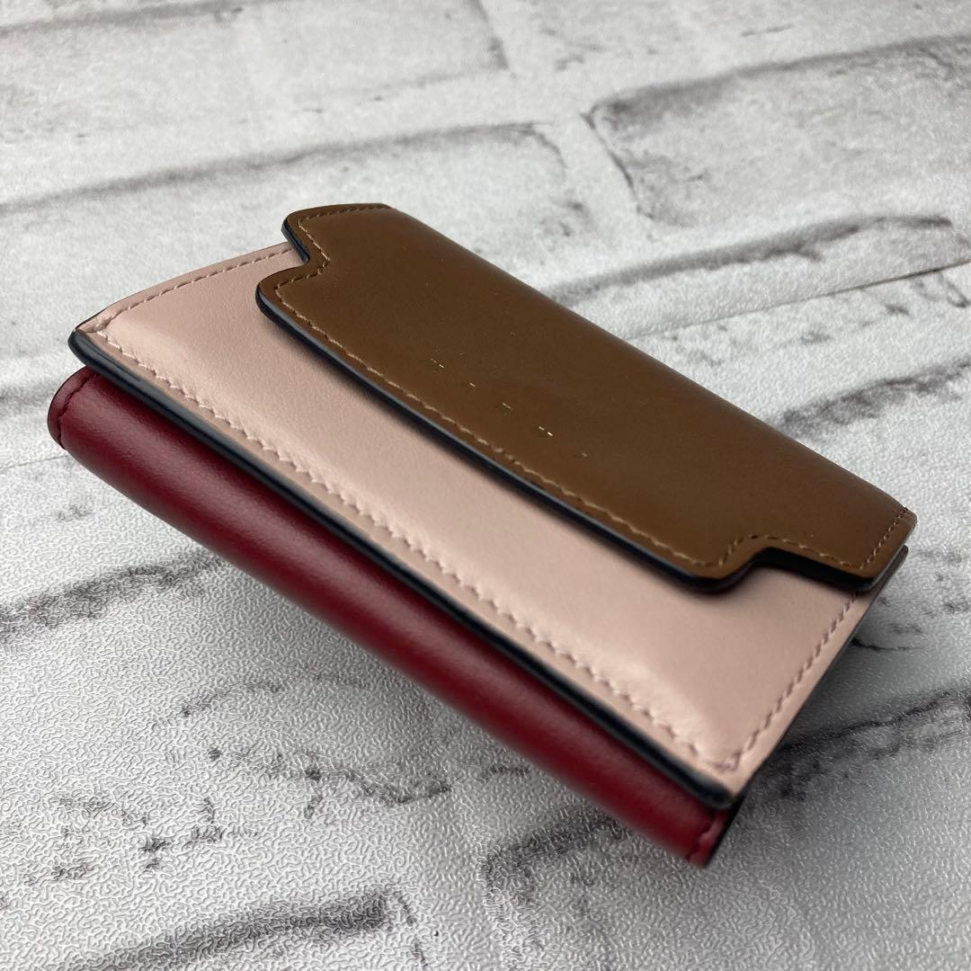 【人気デザイン】MARNI　マルニ☆三つ折り財布　マルチカラー　3つ折り財布