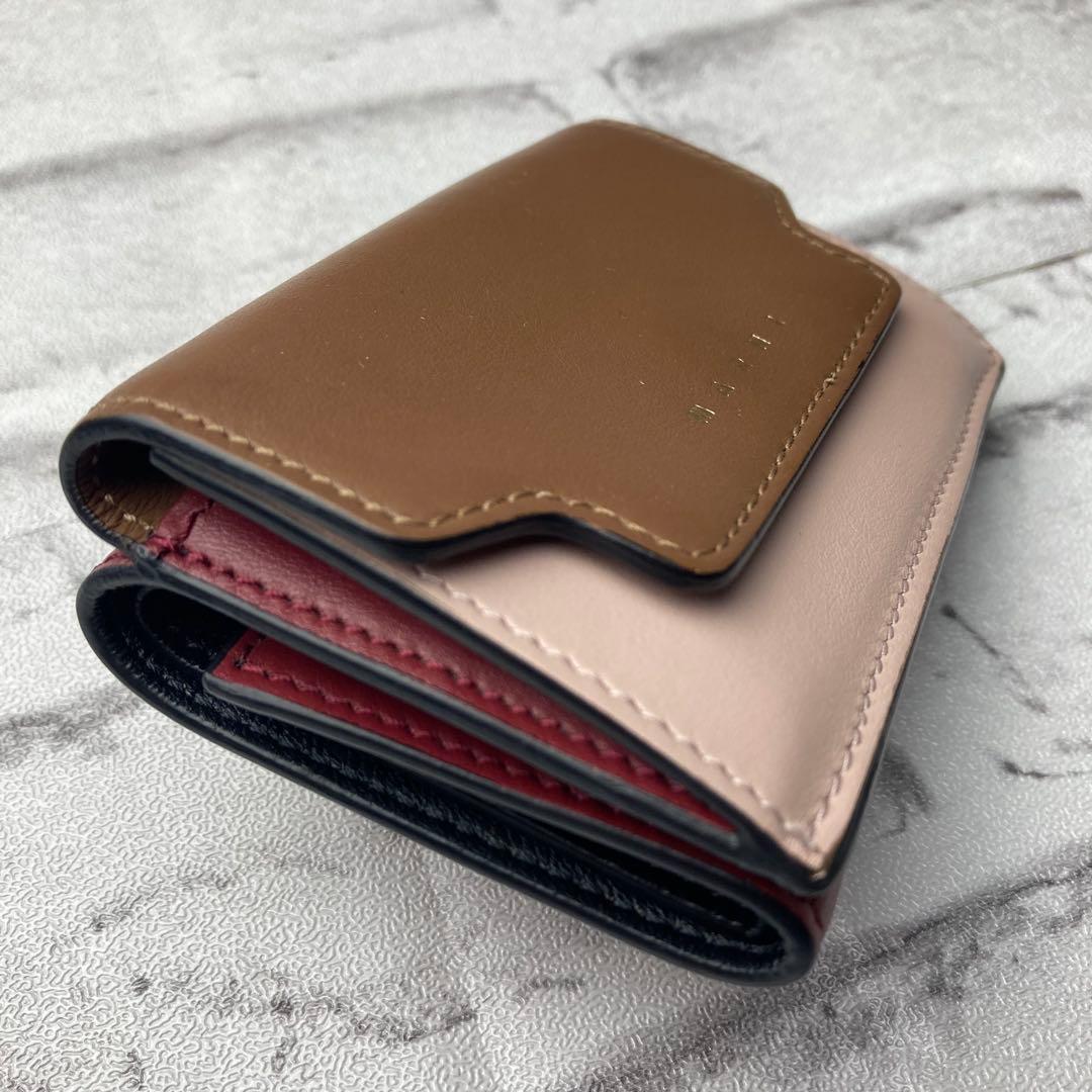 【人気デザイン】MARNI　マルニ☆三つ折り財布　マルチカラー　3つ折り財布