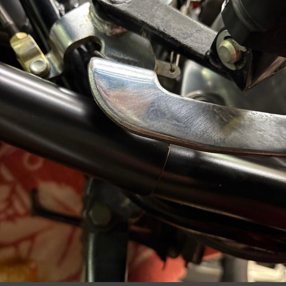 り*ー様 エストレア250 ワンオフショート菅送料込み匿名配送 スリップオン