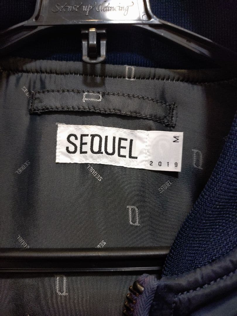 美品 SEQUEL MA-1 Mサイズ