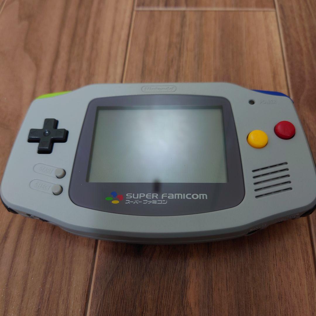 ゲームボーイアドバンス スーパーファミコン使用