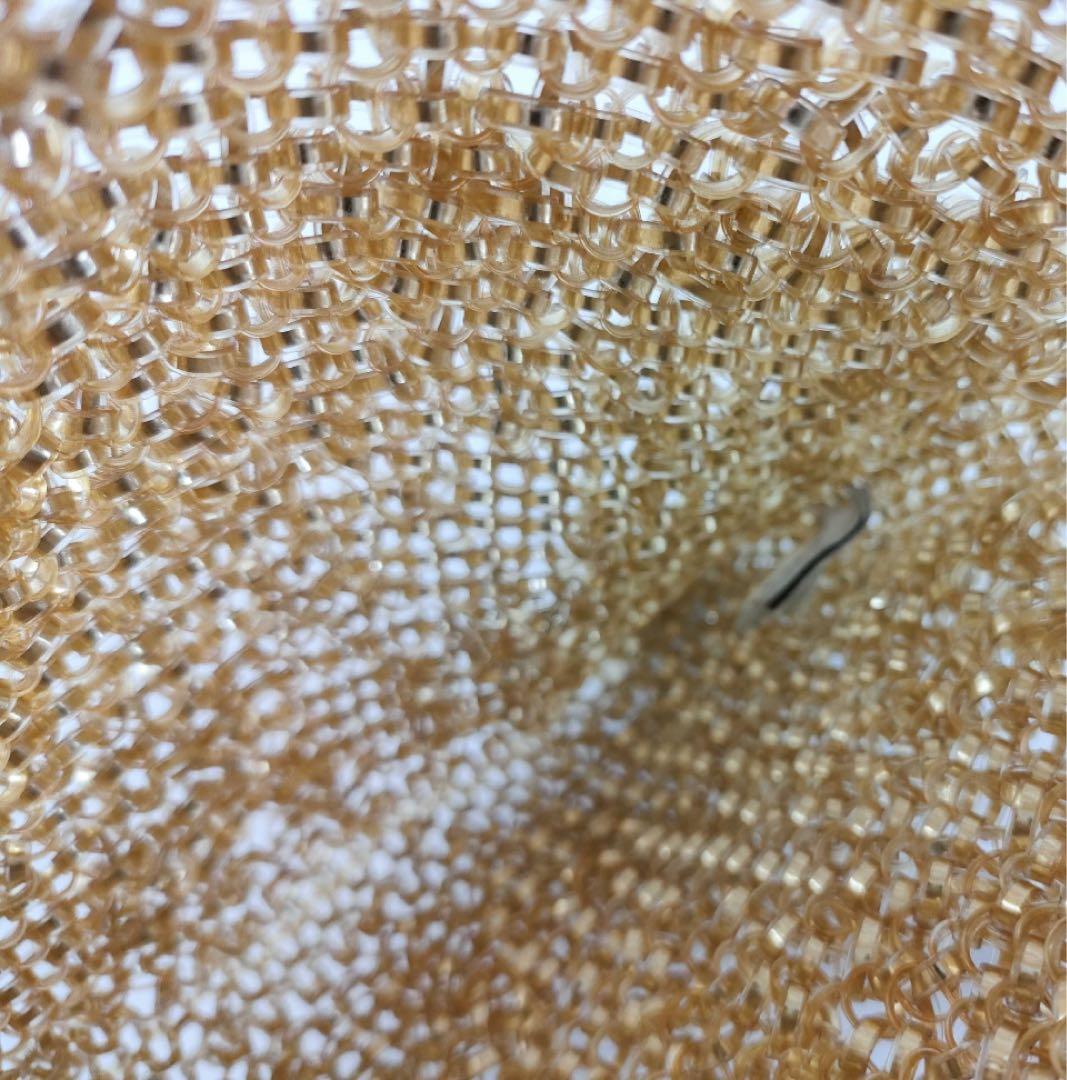 ［美品］ANTEPRIMA アンテプリマ　ワイヤーバッグ　ゴールド