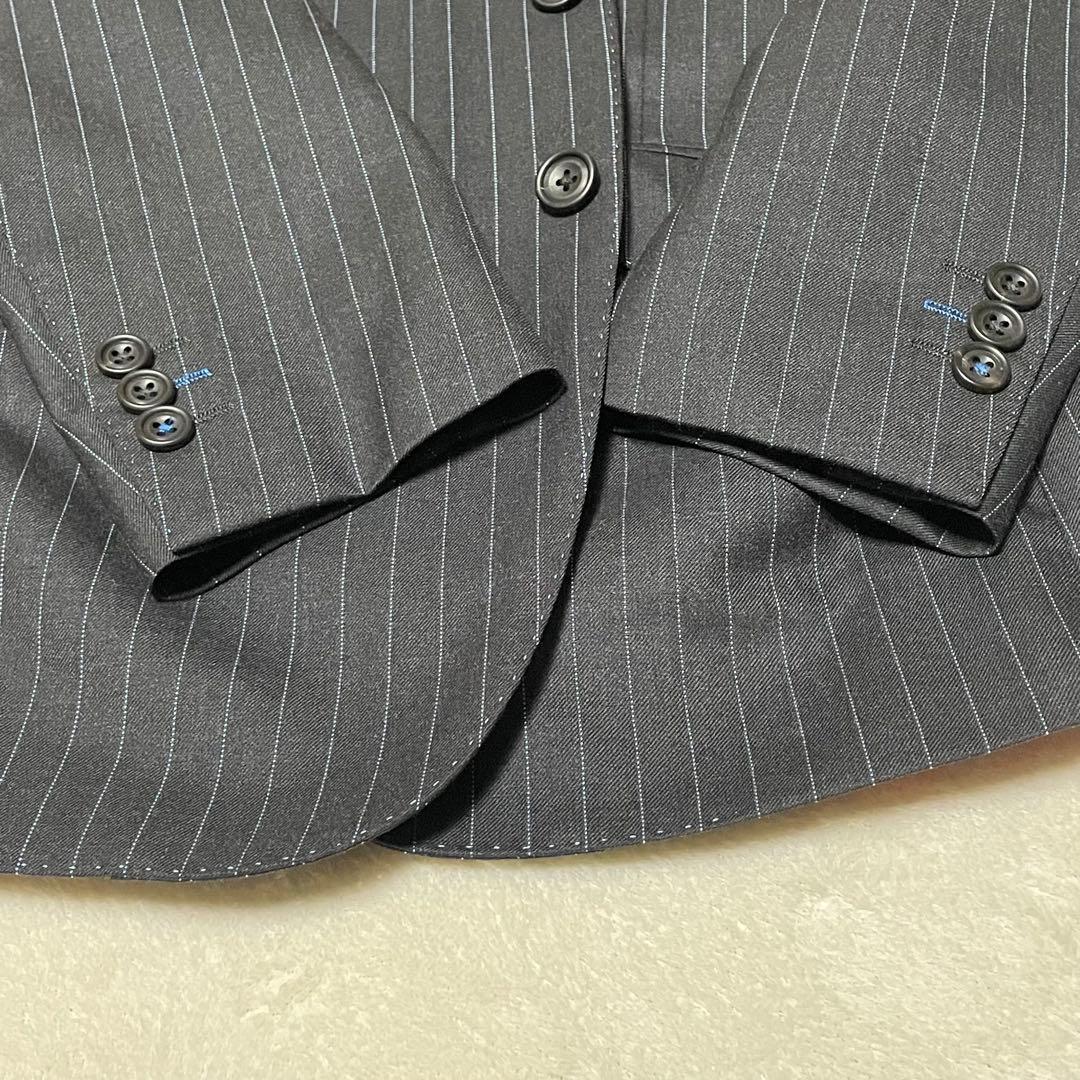 Paul Smith ポールスミス裏地総柄　国旗 ストライプ スーツ