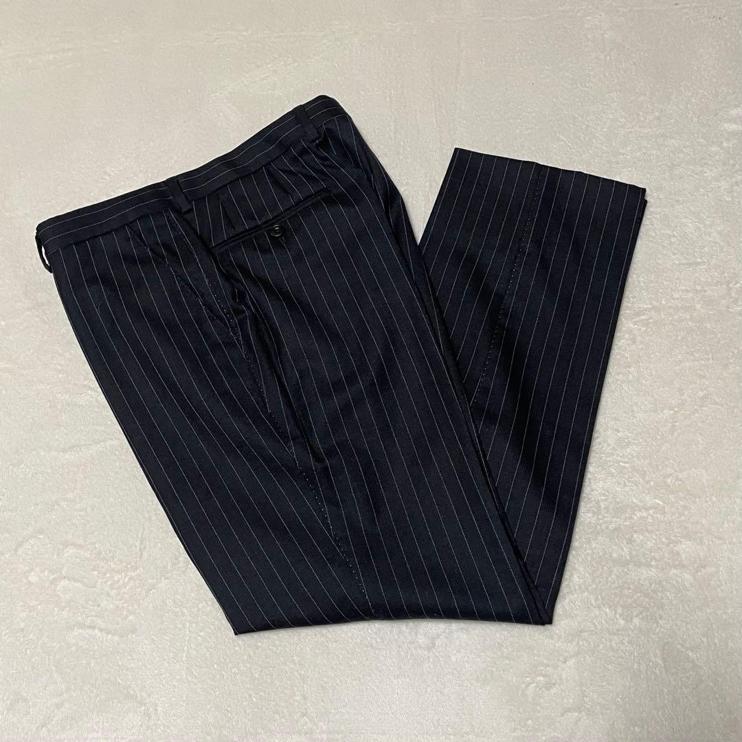 Paul Smith ポールスミス裏地総柄　国旗 ストライプ スーツ