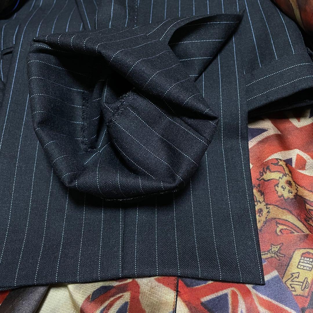 Paul Smith ポールスミス裏地総柄　国旗 ストライプ スーツ
