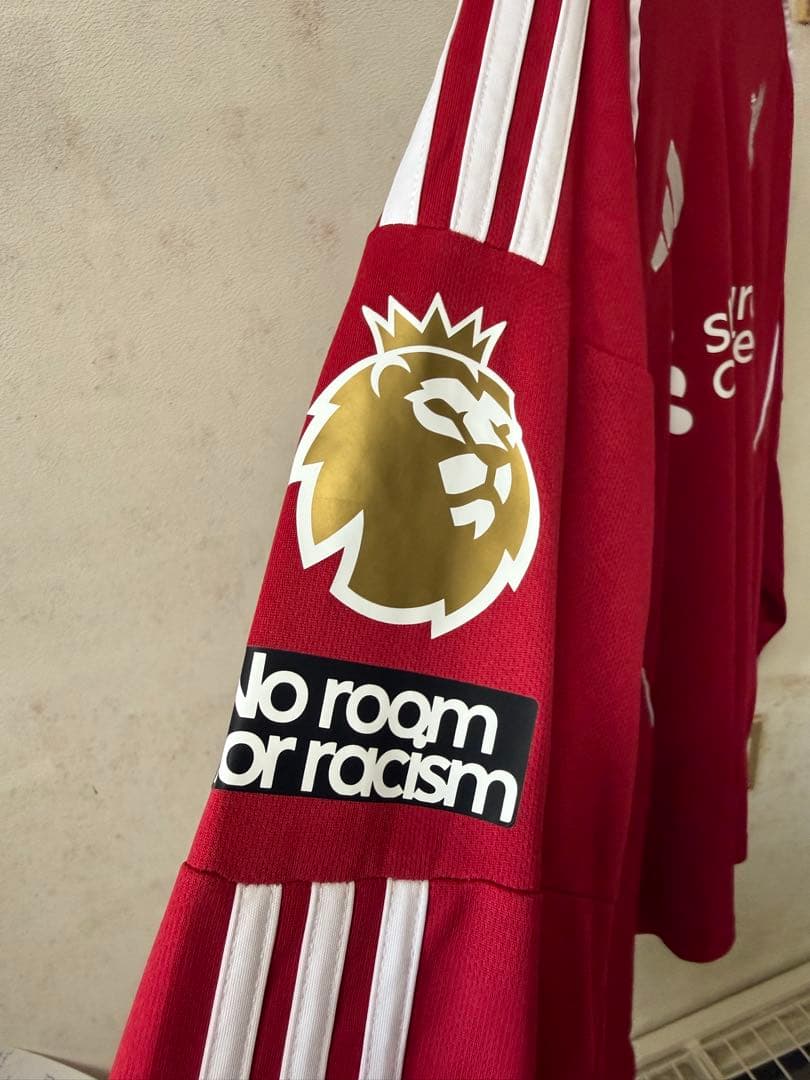 25/26リヴァプール　ホーム　長袖ユニフォーム（XL）