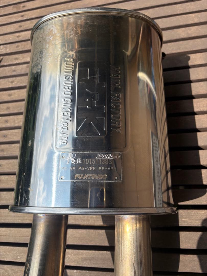 NDロードスター　FUJITSUBOマフラー　A-S