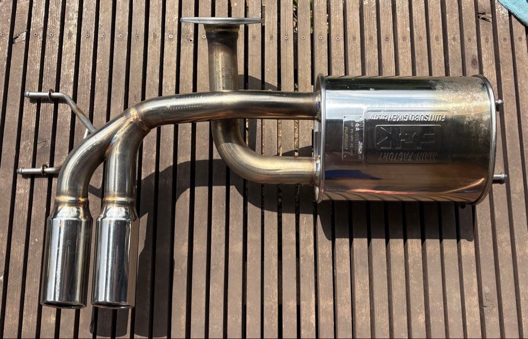 NDロードスター　FUJITSUBOマフラー　A-S