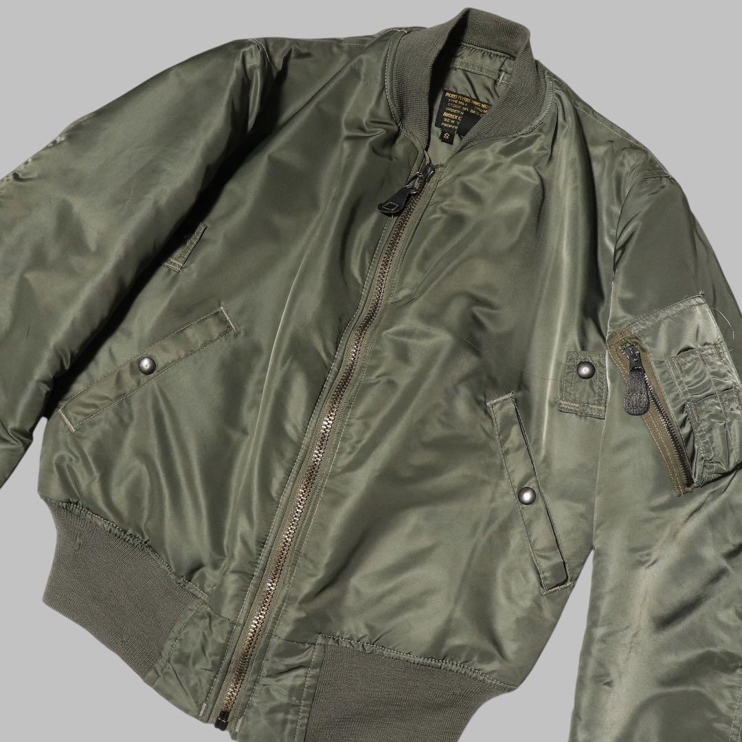 50s 復刻★USA製★AVIREX★MA-1 フライトジャケット★USAF★S