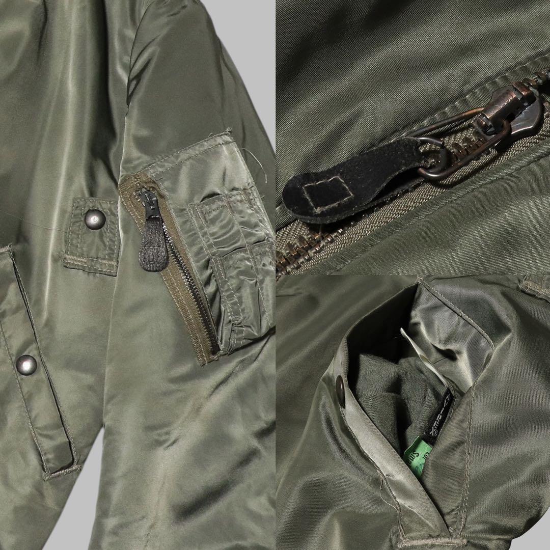 50s 復刻★USA製★AVIREX★MA-1 フライトジャケット★USAF★S