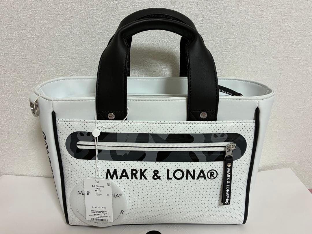 MARK&LONA カートバッグ ホワイト
