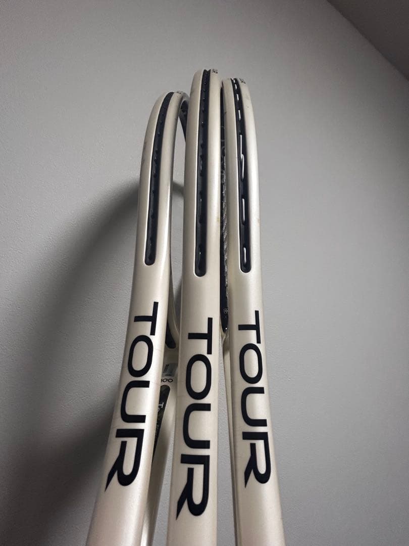 ※割引あり【バラ売り可】TOUR 100 テニスラケット 3本セット