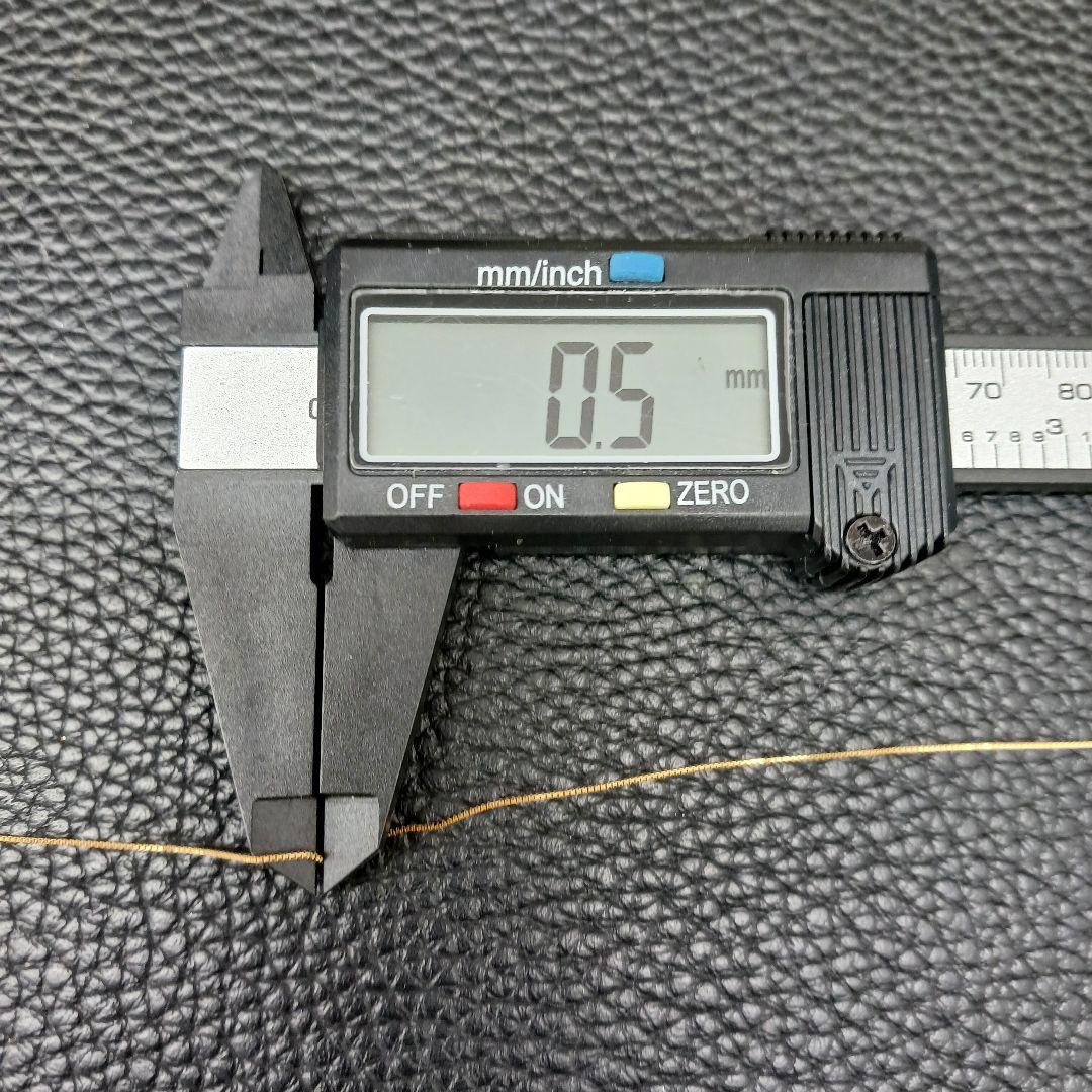 (B020402) K18 YG 750刻印 ネックレス ベネチアンチェーン