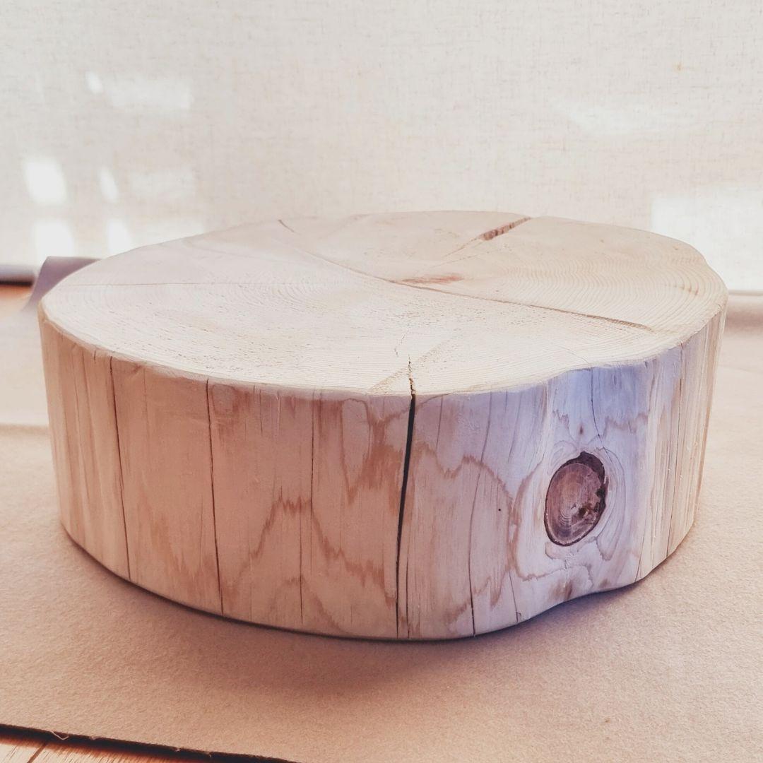 森の香り 東濃ひのき テーブル 無垢無塗装 オーガニック 節あり