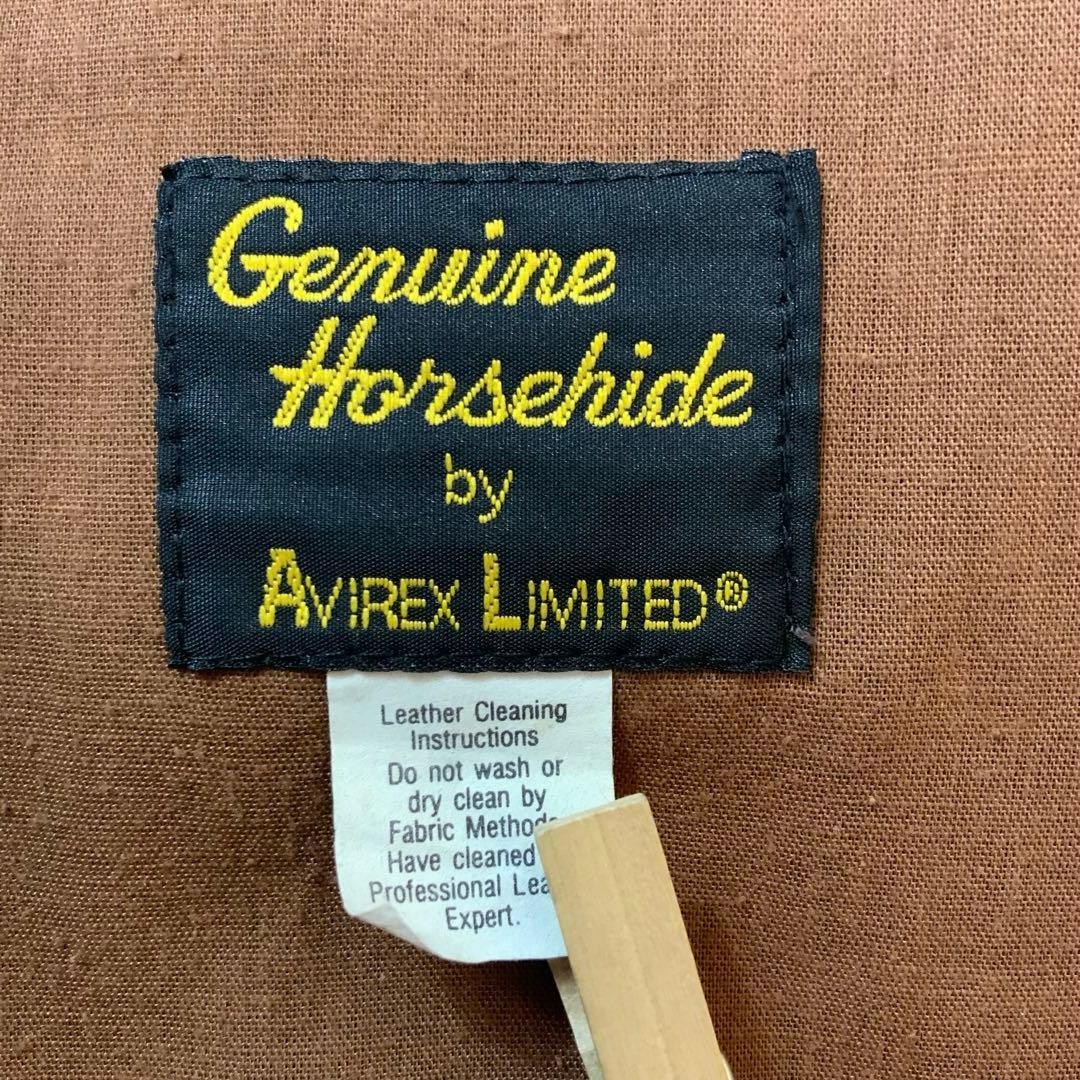 A/W AVIREX A-2 レザージャケット フライトジャケット 40