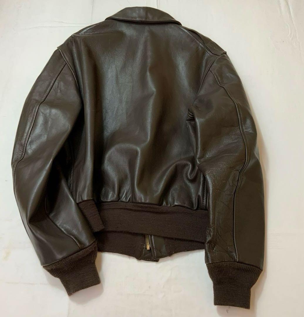 A/W AVIREX A-2 レザージャケット フライトジャケット 40
