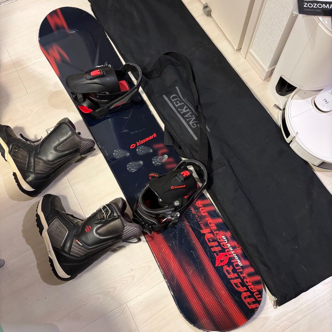 キスマーク スノボ4点セット