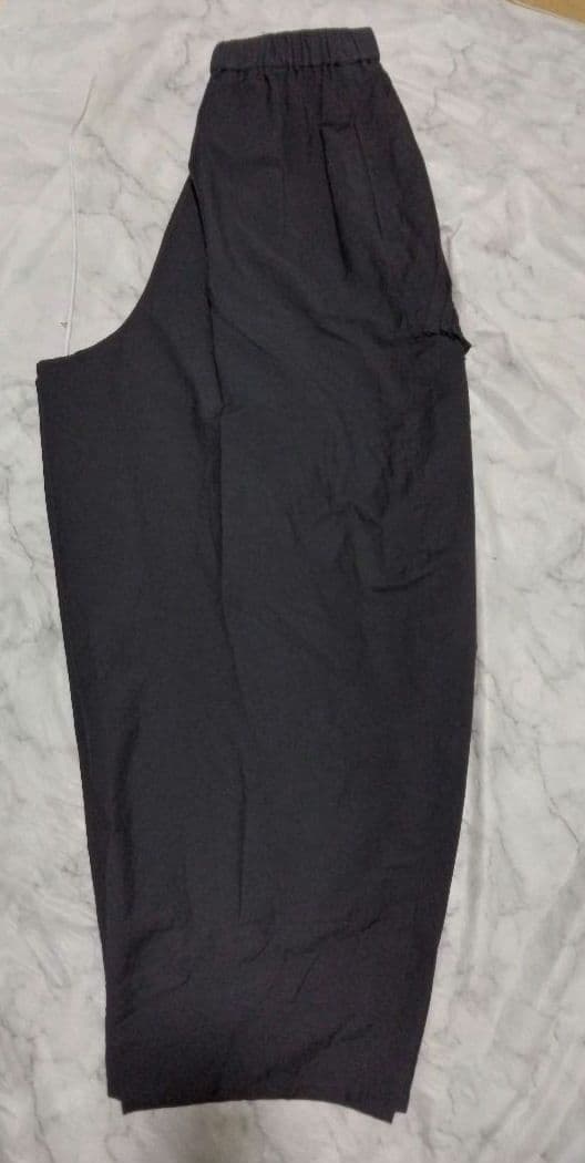 センソユニコ　慈雨　ジウ　40 ワイドパンツ　ブラック　春夏