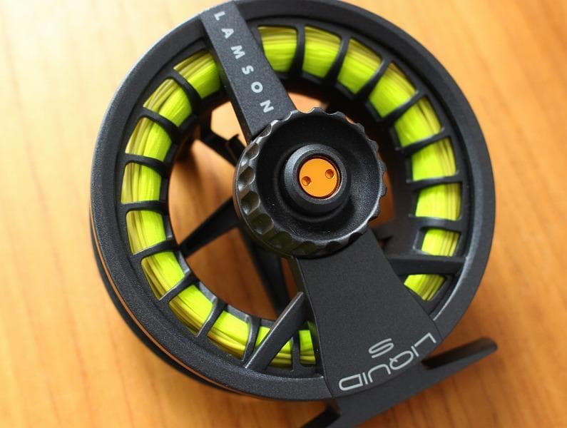 ラムソン リキッド Sシリーズ フライリール LQS-5+REEL-DYBRK