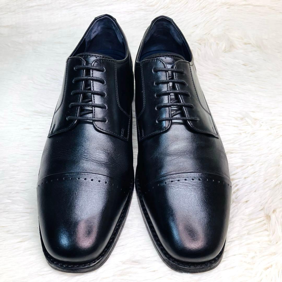 【極美品】コールハーン9Wグランド360 ストレートチップC28145 ブラック