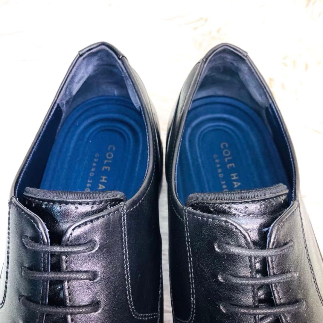 【極美品】コールハーン9Wグランド360 ストレートチップC28145 ブラック