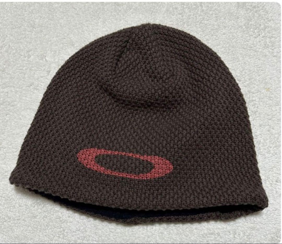 oakley 00s ビーニー ブラウン テック Y2K