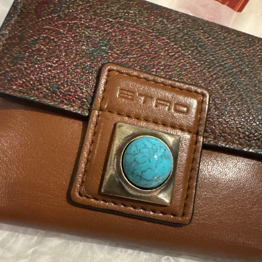 お値下げ　エトロ　クラウンミー　財布　美品