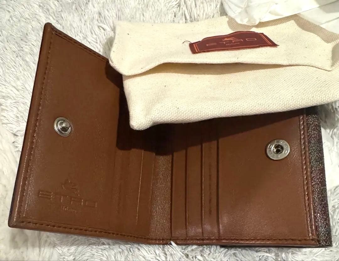 お値下げ　エトロ　クラウンミー　財布　美品