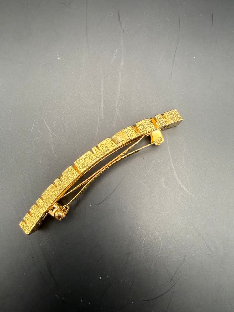 f*u様 ハザマhazama働きたくないバレッタ　美品