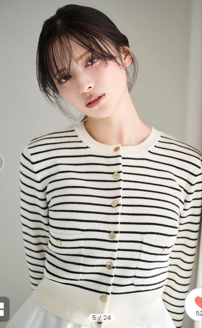 新品♥️スナイデルSustainableニットカーデ×ティアードスカートセット