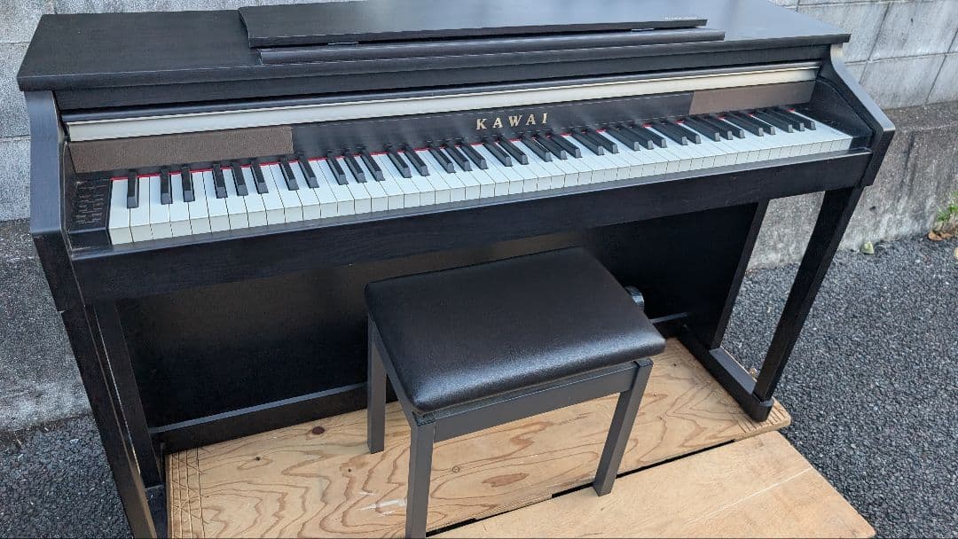 送料込み 大人気木製鍵 KAWAI 電子ピアノ CA17R 2015年製 激美品